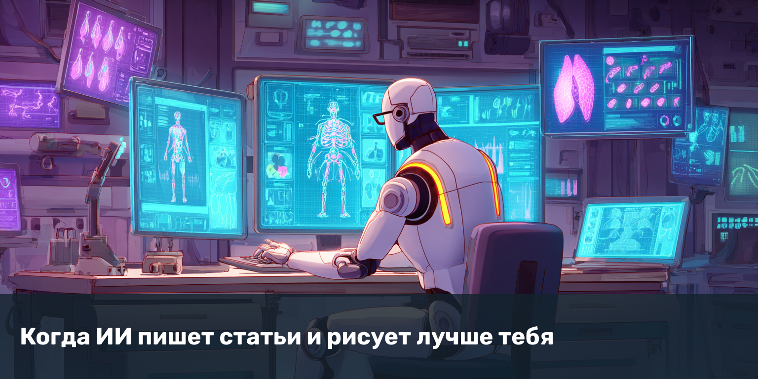 ИИ заменяет копирайтера и дизайнера