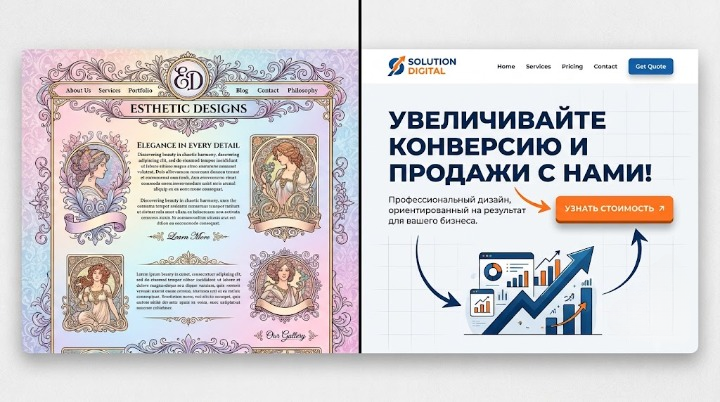 Маркетинговый дизайн против «просто красивого»: как мы делаем сайты, которые продают, фото №5
